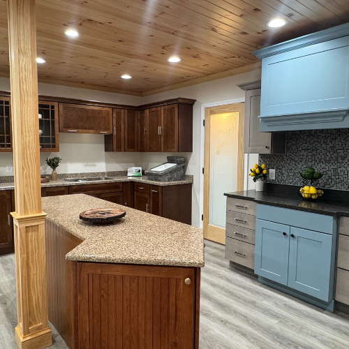 C.C. Allis & Sons display room mockup kitchen.