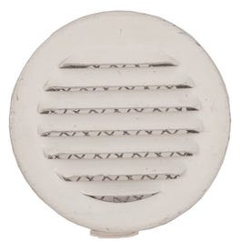 Circle Vent, 3-In., Brown, 6-Pk.