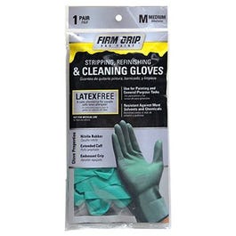Gloves for Stripping, Refinishing & Cleaning, Nitrile Rubber, Medium
