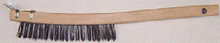 BRUSH 3X19  CURVED W/ SCRAP