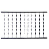 Gilpin Windsor Plus 32 In. H. x 6 Ft. L. Wrought Iron Railing