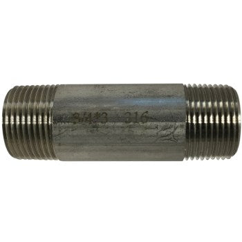 Anderson Metals 48090B 3/4x6 Ss Nipple