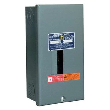 Square D 80436 Main Lug Load Center ~ 70 A