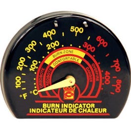 Stove Pipe Thermometer, Black