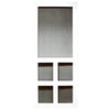 Vermont Series Screen Door, White Vinyl, 35 x 79.5-In.