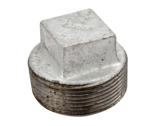 Worldwide Sourcing Galvanized Pipe Malleable Screwed Plug