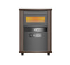 Utilitech Up to 1500-Watt Infrared Quartz Cabinet Indoor Electric Space Heater with Thermostat and Remote Included