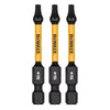 Dewalt ELITE SERIES 2-1/4 in. Bits for T15 (3 Pk)
