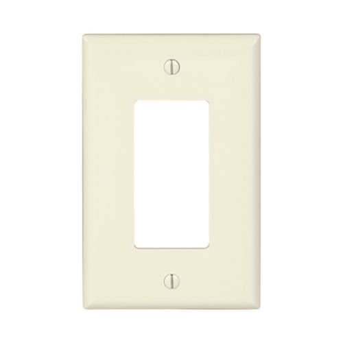 Eaton PJ26LA Decorator / GFCI Wallplate Lt. Almond