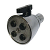 Boston Harbor Adjustable Showerhead Plastic Zinc Chrome