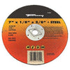 Cutting Wheel, Type 1, 7 x 1/8-In.